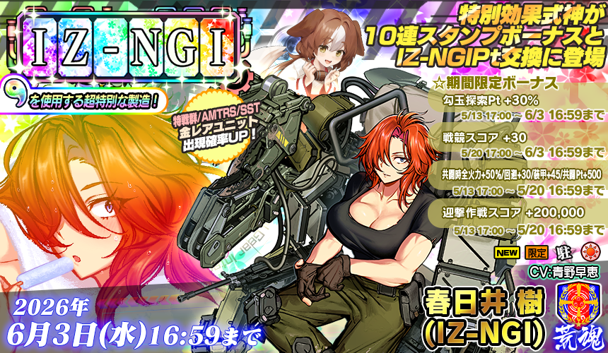 IZ-NGI製造